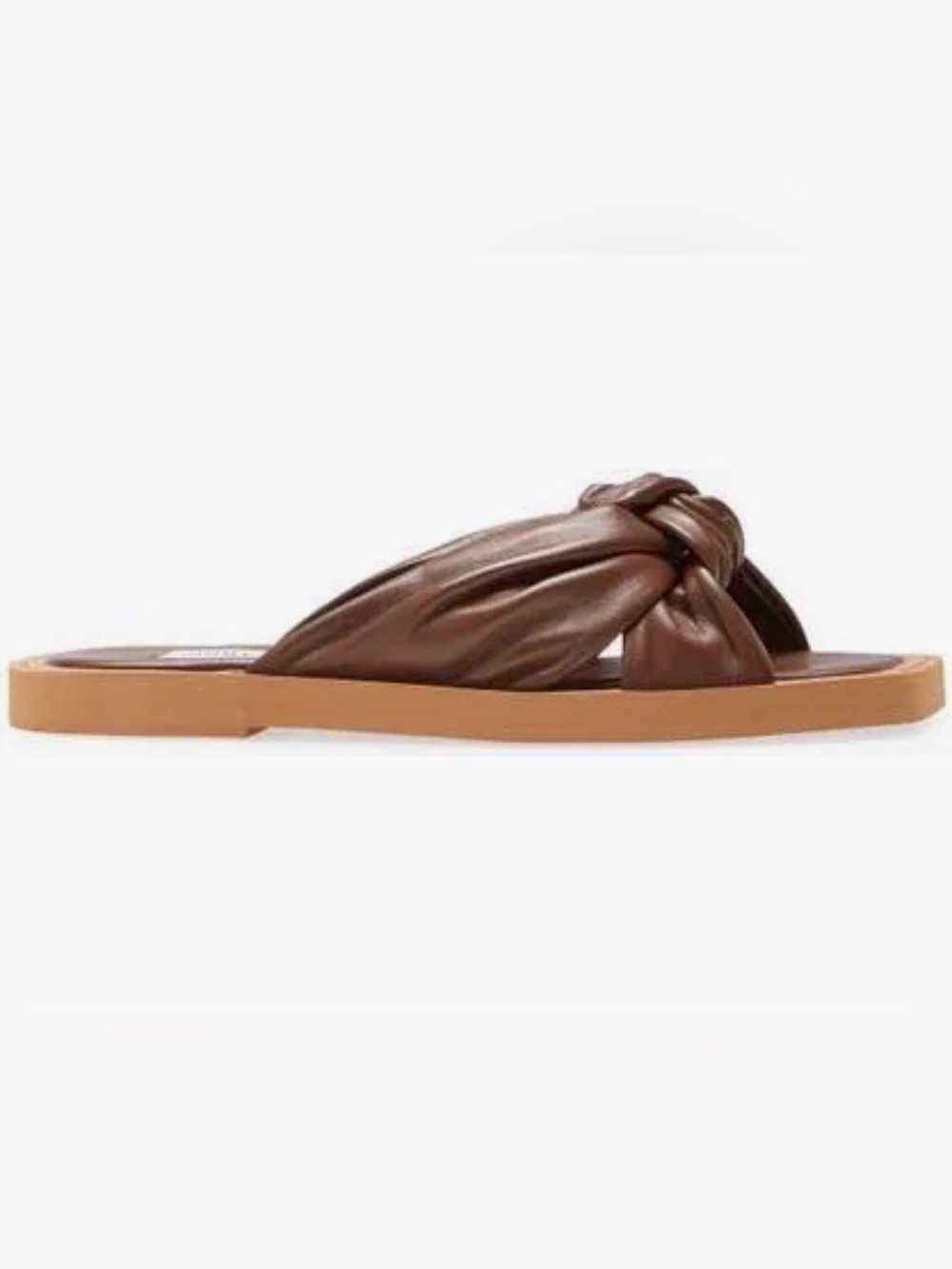 Jimmy Choo Tropica Flat Sandal — Bronzed, Size 38.5 / US 8.5B